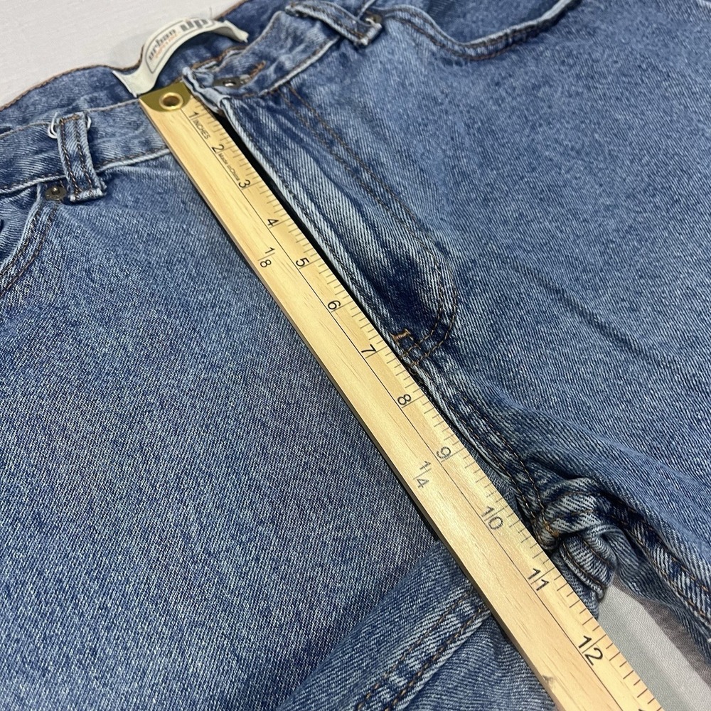Y2K Urban Pipeline Jeans 34x34 (32x33) Men 2000s 00s Baggy Wide Relaxed Straight - Picture 6 of 13